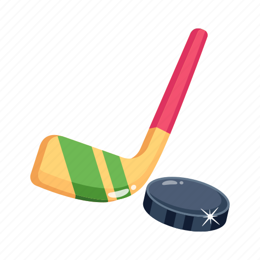 Hockey stick, ice hockey, hockey game, hockey equipment, sports icon - Download on Iconfinder