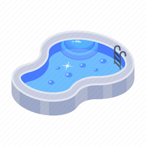 Swimming pool, pool, natatorium, pool ladder, pool stairs icon - Download on Iconfinder