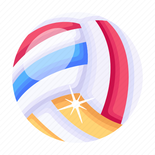 Ball, volleyball, game, sports, sports equipment icon - Download on Iconfinder