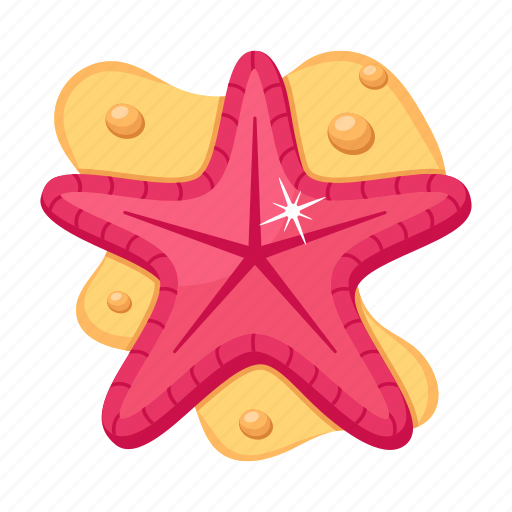 Sea star, starfish, seafood, sea creature, specie icon - Download on Iconfinder