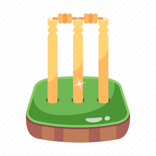 Cricket, wicket, stump, cricket accessories, game icon - Download on Iconfinder