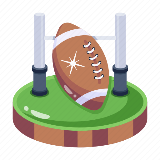 American football, rugby, rugby ball, ball game, sport accessory icon - Download on Iconfinder