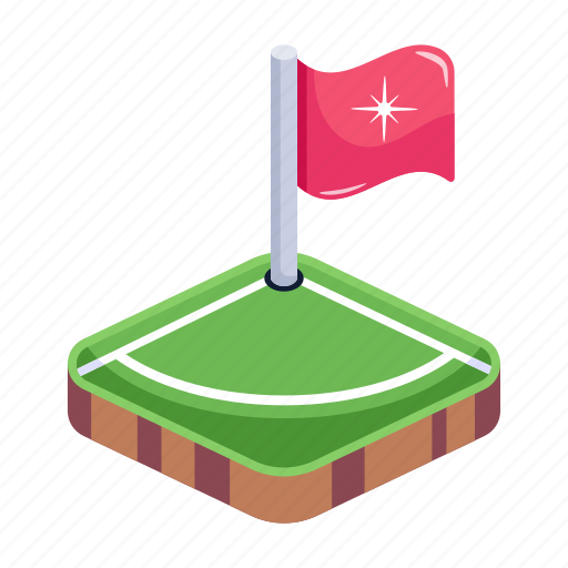 Golf, golf course, golf game, golf club, flag icon - Download on Iconfinder
