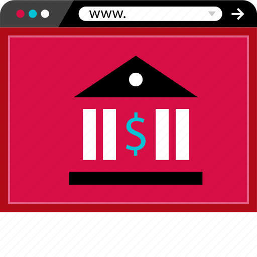 Bank, banking, browser, internet, web icon - Download on Iconfinder