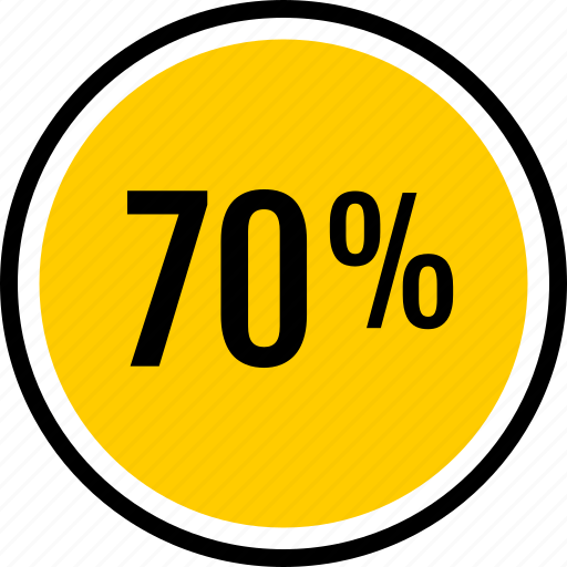 Data, percent, seventy icon - Download on Iconfinder