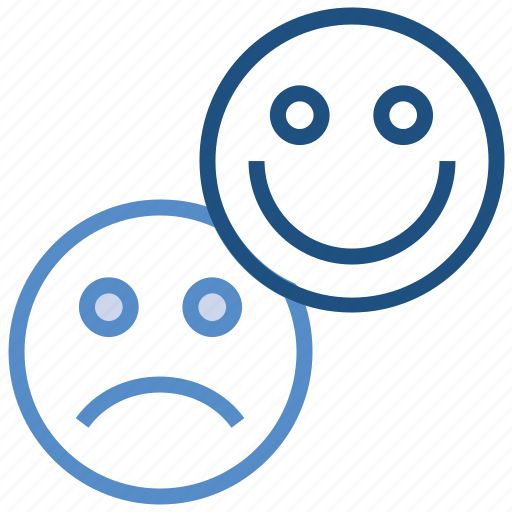 Business, customer, emoji, happy, sad, satisfaction icon - Download on Iconfinder