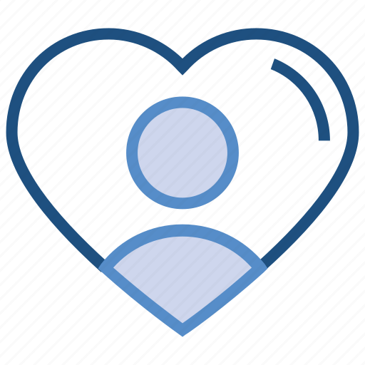 Business, customer, favorite user, heart, person, relationship, user icon - Download on Iconfinder
