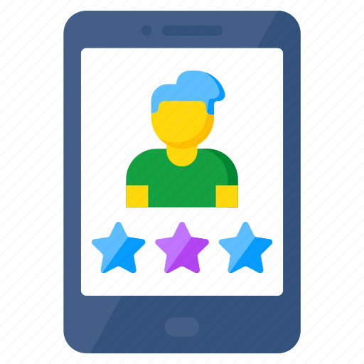 Customer ratings, customer reviews, mobile feedback, customer response, online feedback icon - Download on Iconfinder