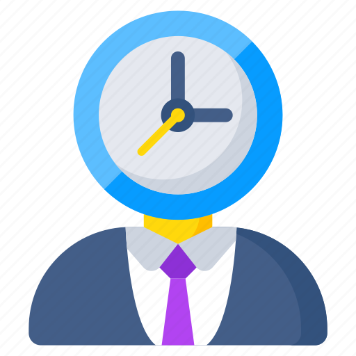 Punctual person, punctual employee, efficient person, efficient employee, punctual user icon - Download on Iconfinder