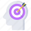 mind target, mind goal, brain target, brain goal, purpose 