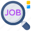search job, find job, job analysis, job exploration, job research 