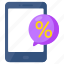 mobile discount chat, online discount, mobile sale, online sale, mcommerce 