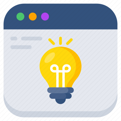 Online idea, creative idea, innovation, bright idea, lightbulb icon - Download on Iconfinder