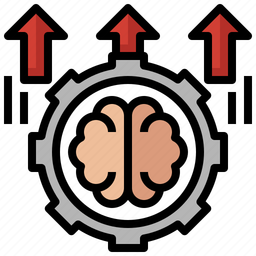 Brain, business, finance, growth, potential, practice, up icon - Download on Iconfinder