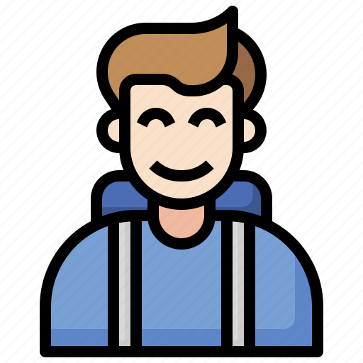 Avatar, education, hat, male, man, people, student icon - Download on Iconfinder