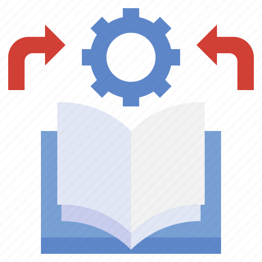 Administration, course, elearning, execution, gears, online, process icon - Download on Iconfinder
