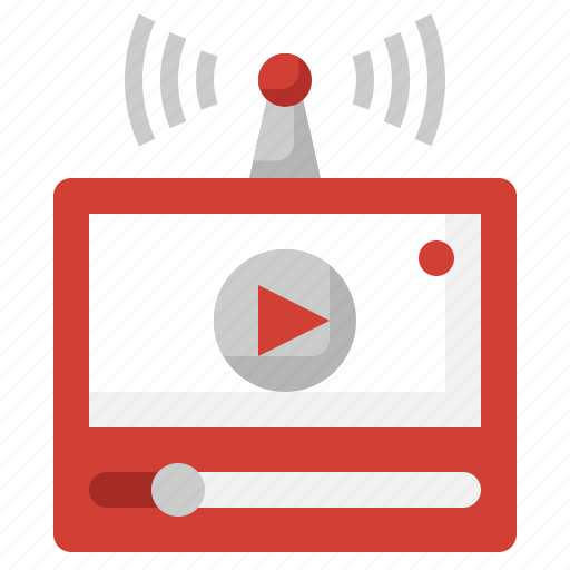 Education, internet, live, streaming, video, watch icon - Download on Iconfinder