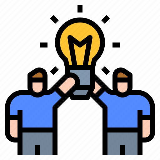 Bulb, business, idea, innovation, team, thinking, up icon - Download on Iconfinder