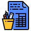 document, office, pen, productivity, ruler, stationery 
