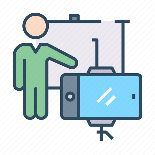 Online, education, teaching broadcast, online teaching, online study, online learning, online education icon - Download on Iconfinder