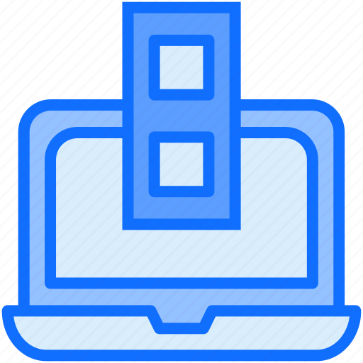 Laptop, online, education icon - Download on Iconfinder
