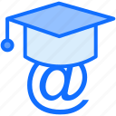 education, graduation, online, cap