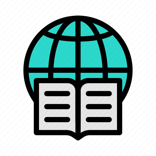 Global, reading, online, education, study icon - Download on Iconfinder