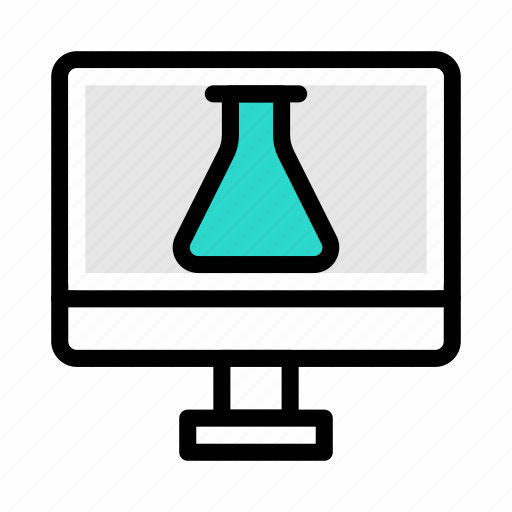 Lab, experiment, science, education, screen icon - Download on Iconfinder