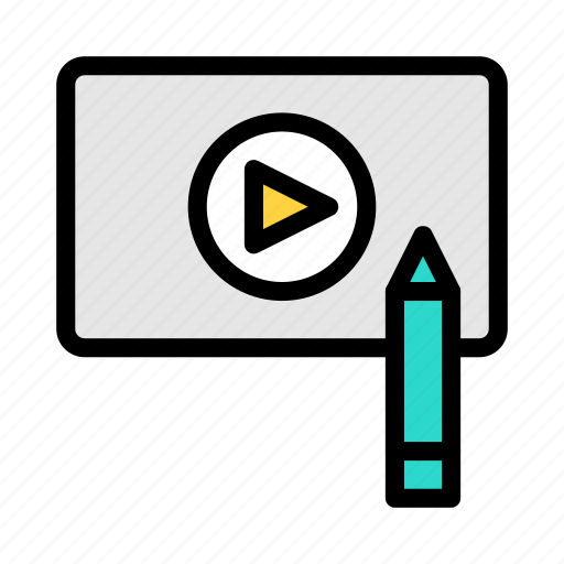 Online, video, lecture, learning, media icon - Download on Iconfinder