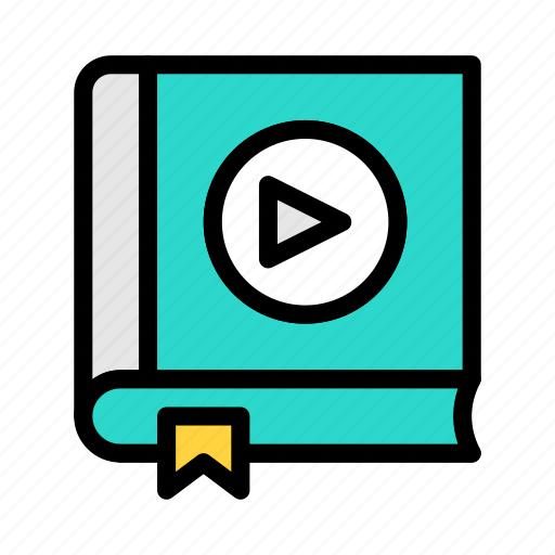 Video, book, education, online, study icon - Download on Iconfinder