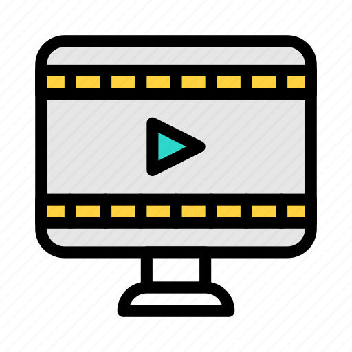 Video, education, online, media, screen icon - Download on Iconfinder