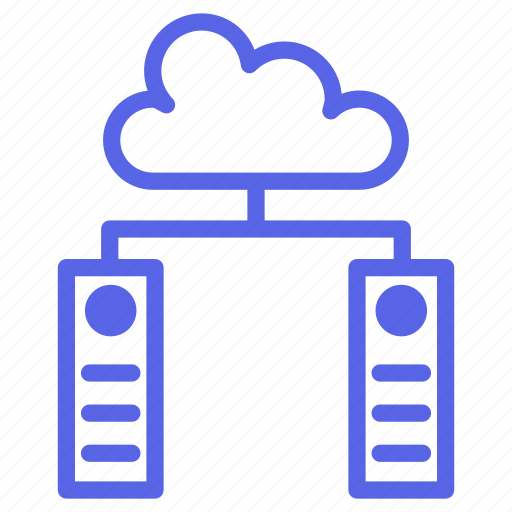 Cloud, library, online, learning, book, education, school icon - Download on Iconfinder