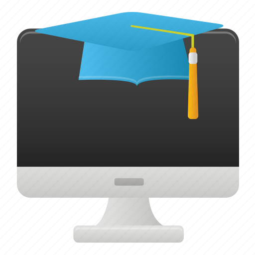 Online, course, pc, computer, education, learning, study icon - Download on Iconfinder