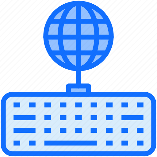 Internet, global, keyboard, network icon - Download on Iconfinder