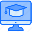 online, education, learn, knowledge, graduation 