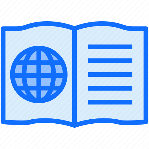 Book, writing, global, education icon - Download on Iconfinder