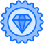 sticker, diamond, reward, badge 