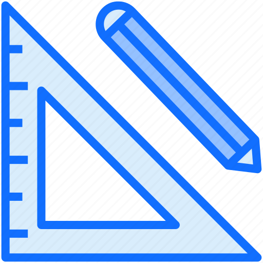 Ruler, pen, pencil, stationary icon - Download on Iconfinder