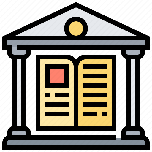 Architecture, bank, education, knowledge, library icon - Download on Iconfinder