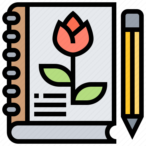 Book, education, learning, memo, note icon - Download on Iconfinder
