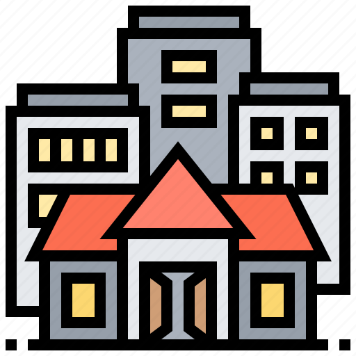 Architecture, building, education, school, university icon - Download on Iconfinder