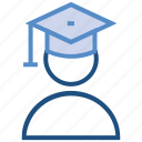 diploma, education, graduation cap, knowledge, student, university