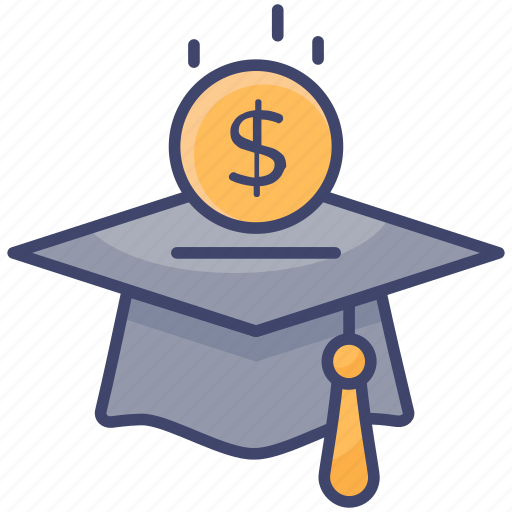 Investment, student, hat, education, fund, money, debt icon - Download on Iconfinder