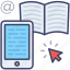 smartphone, mobile, reader, e, phone, digital, book 