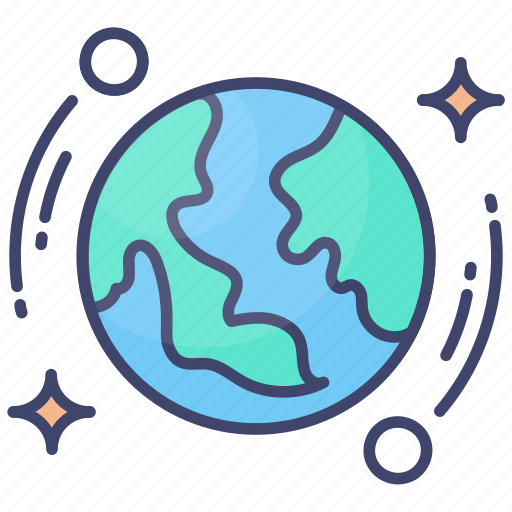 World, global, earth, planet, satellites, geo, discover icon - Download on Iconfinder