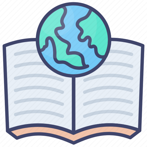 Online, global, encyclopedia, education, study, literature, book icon - Download on Iconfinder