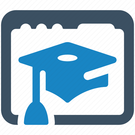 Graduate, online course, graduation, elearning, cap icon - Download on Iconfinder