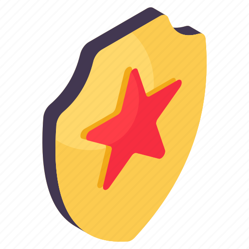 Security shield, safety shield, buckler, protection shield, star shield icon - Download on Iconfinder