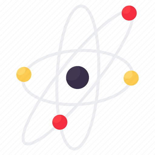 Atom, science, physics, electron, proton icon - Download on Iconfinder