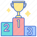 award, trophy, winner